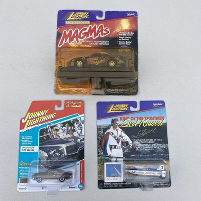 Johnny Lightning KONVOLUT Evel Knievel & Pontiac & Nintendo Maßstab 1:64 & 1:24