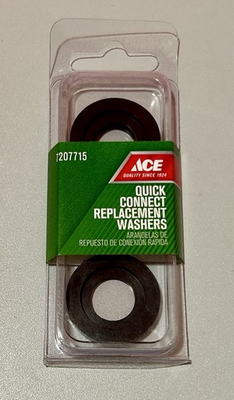 #ad Ace Quick Connect Replacement Washers 3 Pack $2.00