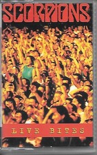 CASSETTE DE CINTA SCORPIONS-LIVE BITES CANADA