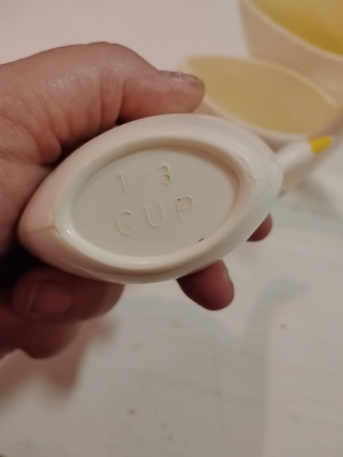 Vintage Melamine Geese Goose Nesting Stacking Measuring Cups Complete Set Of 4