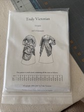 1873 Polonaise Bodice Truly Victorian Pattern TV410 Uncut 11 Sizes