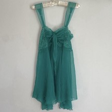 RARE Vintage Victoria  s Secret Gold Label Chiffon Babydoll