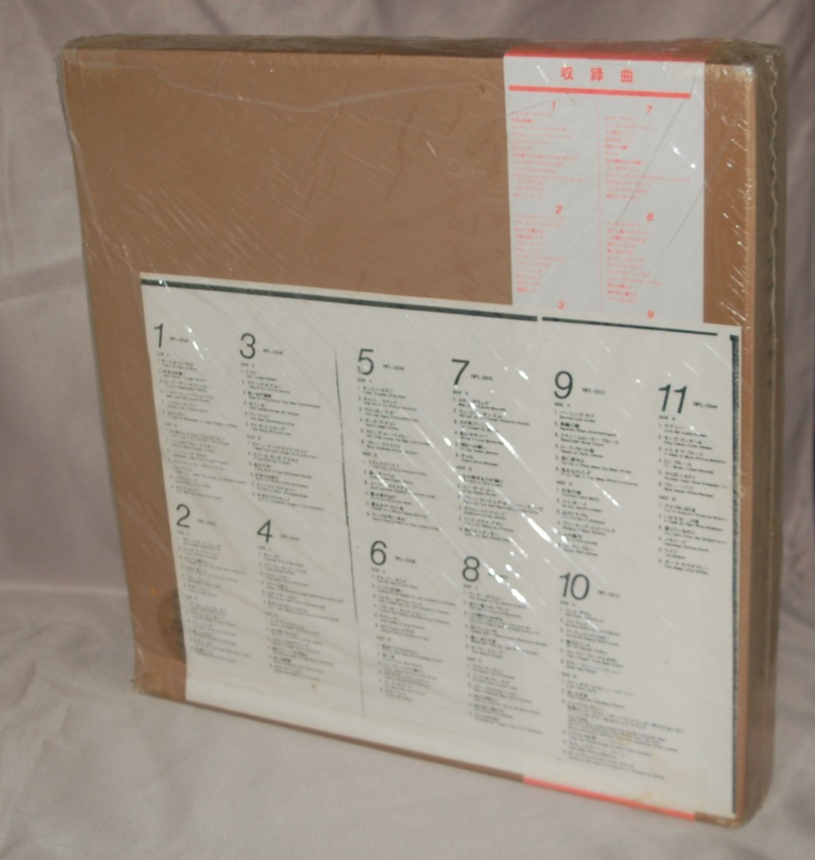 ELVIS PRESLEY The Complete Singles RPL-2504-14 Japan 11 LP Box Set