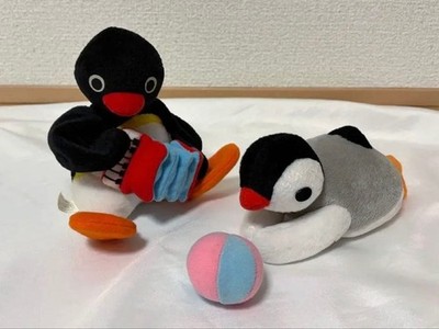 Sekiguchi Pingu Plüsch Spieluhr Zeitmesser selten authentisch Sammlerstück Sp...