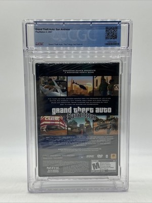 Grand Theft Auto: Sand Andreas (Playstation 2 PS2) WATA 10 A++ Sealed