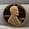 1980-S Lincoln Memorial Cent Deep Cameo Proof receive coin pictured #5890
