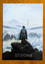 Lord of the Rings by Garbhan Grant Handbill Art Print Postcard Mini Poster Mondo