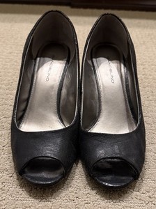 Bandolino Women's Tufflove Peep Toe Pump | BD7TRISTAN | Black | Size 8.5M