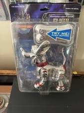 Disney Parks Tomorrowland Pluto Chrome Robot Dog SEALED Remote Control