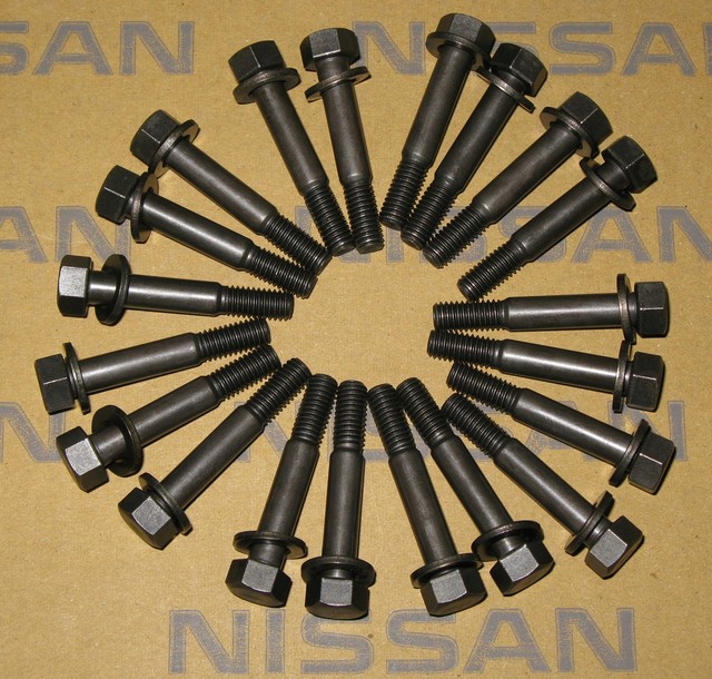 Nissan OEM Cam Cap Bolts & Washers Set Fits RB26DETT R32 R33 R34 eBay