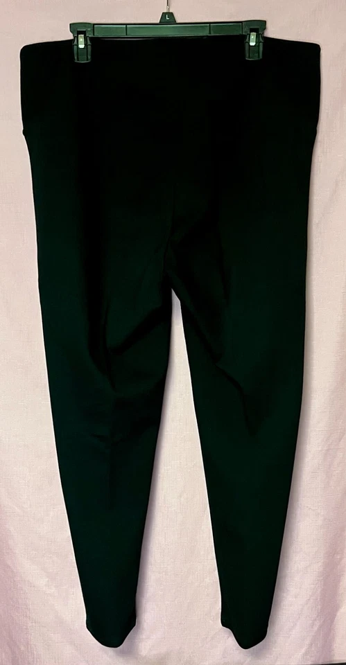 Pantalones negros vintage Athena Marie talla grande 2XL tobillos con tachuelas en negro Y2K Foto 2 de 4