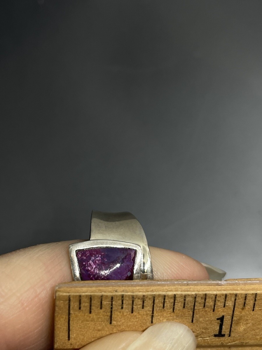 Jay King Signed DTR Sterling Silver 925 Purple Sugilite 7.25