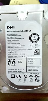 ST6000NM0034 Dell 0PRNR6 PowerEdge 7.2K 6TB SAS 12Gbps 3.5