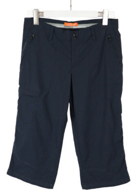 Merrell Opti-Wick Shorts Damen Klein Reißverschluss Fly Stretch Dünn Fächer Grau