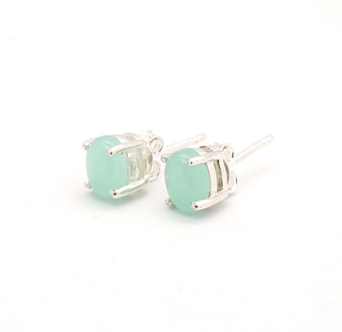 925 Solid Sterling Silver Peridot Garnet Multi Stone Stud Earring eW404 - Picture 10 of 135