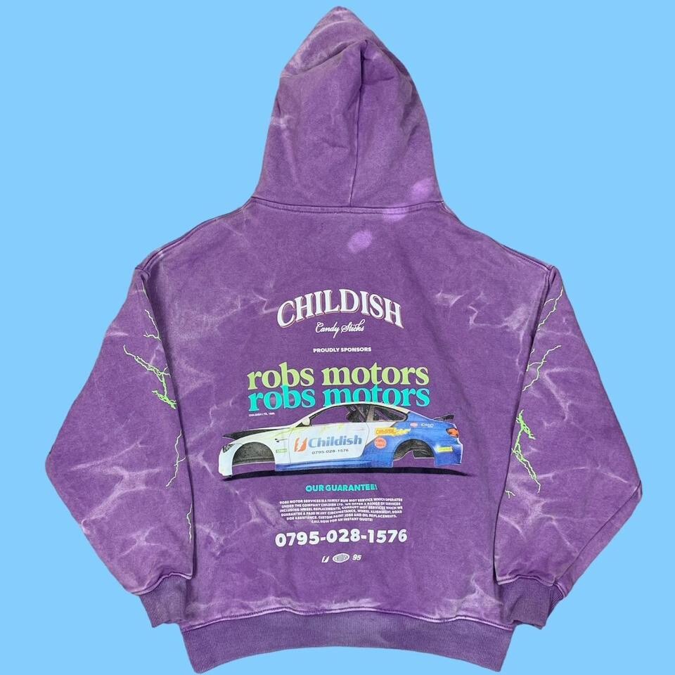 Car Hoodie New Childish Hoodie 2021 Purple Car Hoodie Childish
