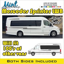 LWB MERCEDES SPRINTER Camper MOTORHOME MK2 Decals Stickers Van Graphics 064