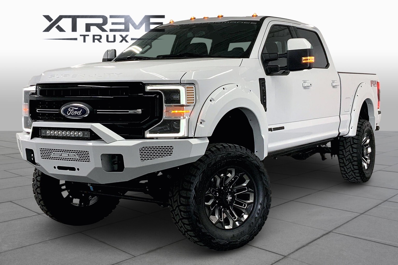 Painted Fender Flares For 1722 Ford F250 F350 Super Duty Pocket Rivet