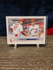 2022 Topps Update Series MVP Caliber Ohtani and Trout Los Angeles Angels US115