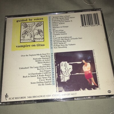 1st Press Vampire on Titus/Propeller by Guided by Voices (CD, Sep