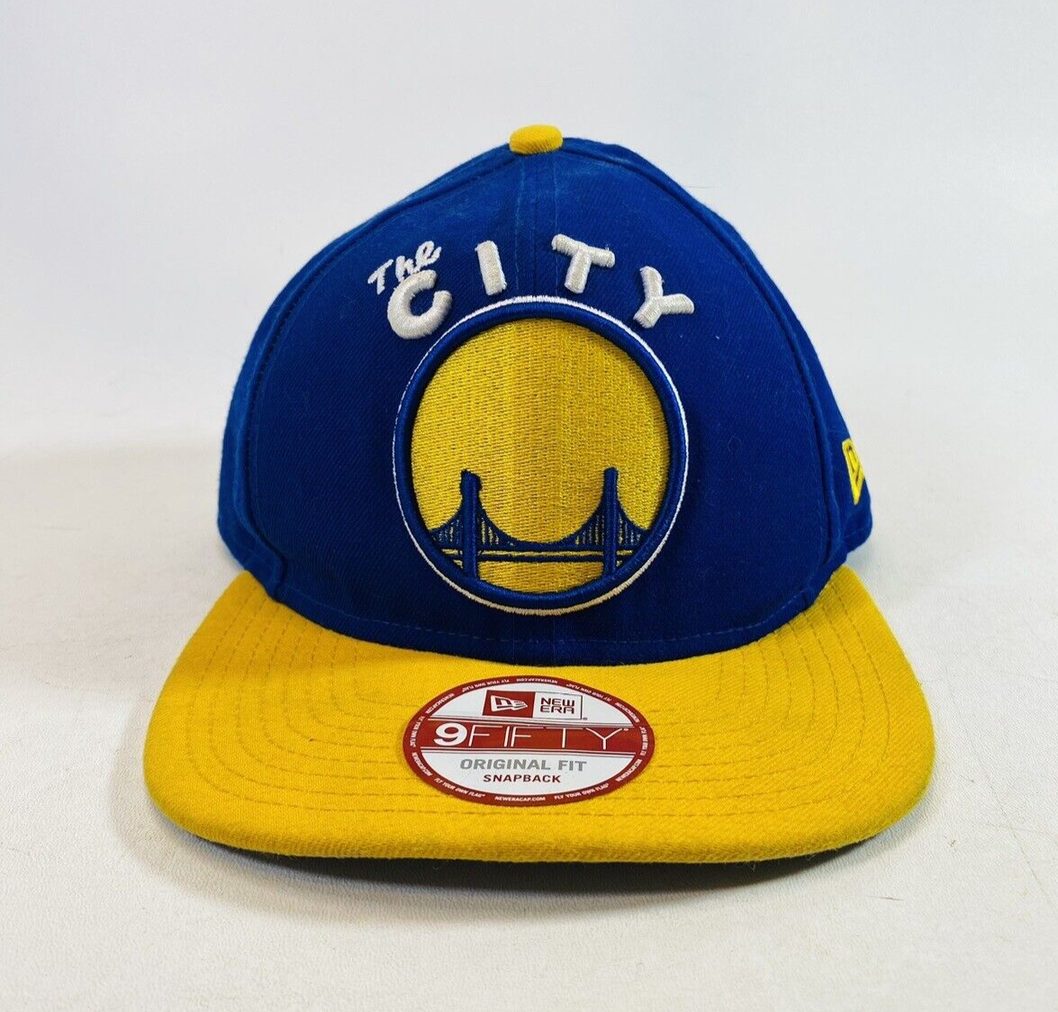 GOLDEN STATE WARRIORS HAT THE CITY NEW ERA 9FIFTY SNAPBACK HAT