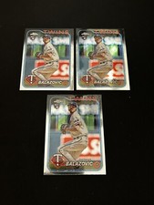 Jordan Balazovic (3) 2024 Topps Chrome #198  Rookie Minnesota Twins