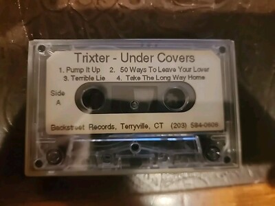 Trixter Under Covers Backatreet Records Early Cassette Release Plastic Case
