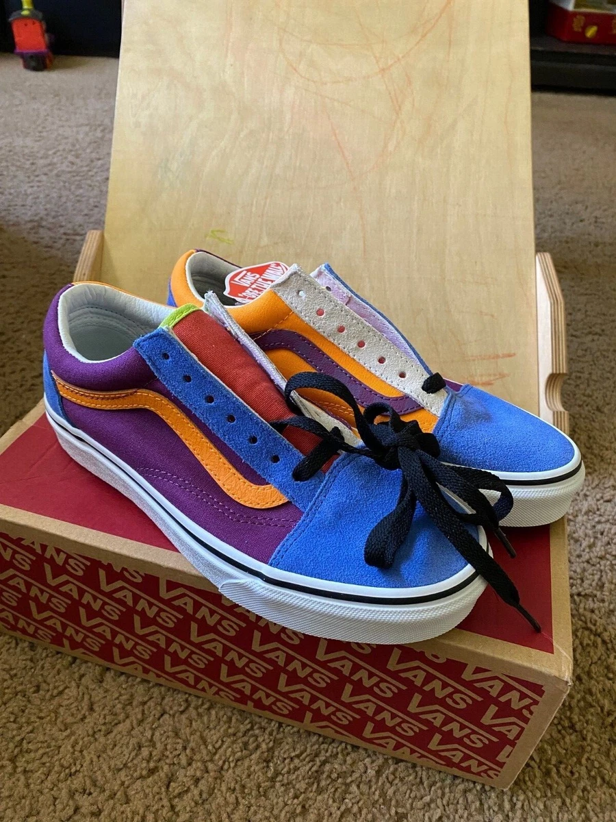 Vans Old Skool Mix & Match - Blue Red for sale | eBay