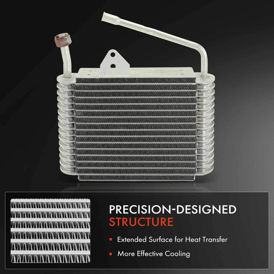 Núcleo evaporador de CA de aluminio para chasis de autocaravana Ford F-700 F-800 F-53 FT900 Foto 4 de 4