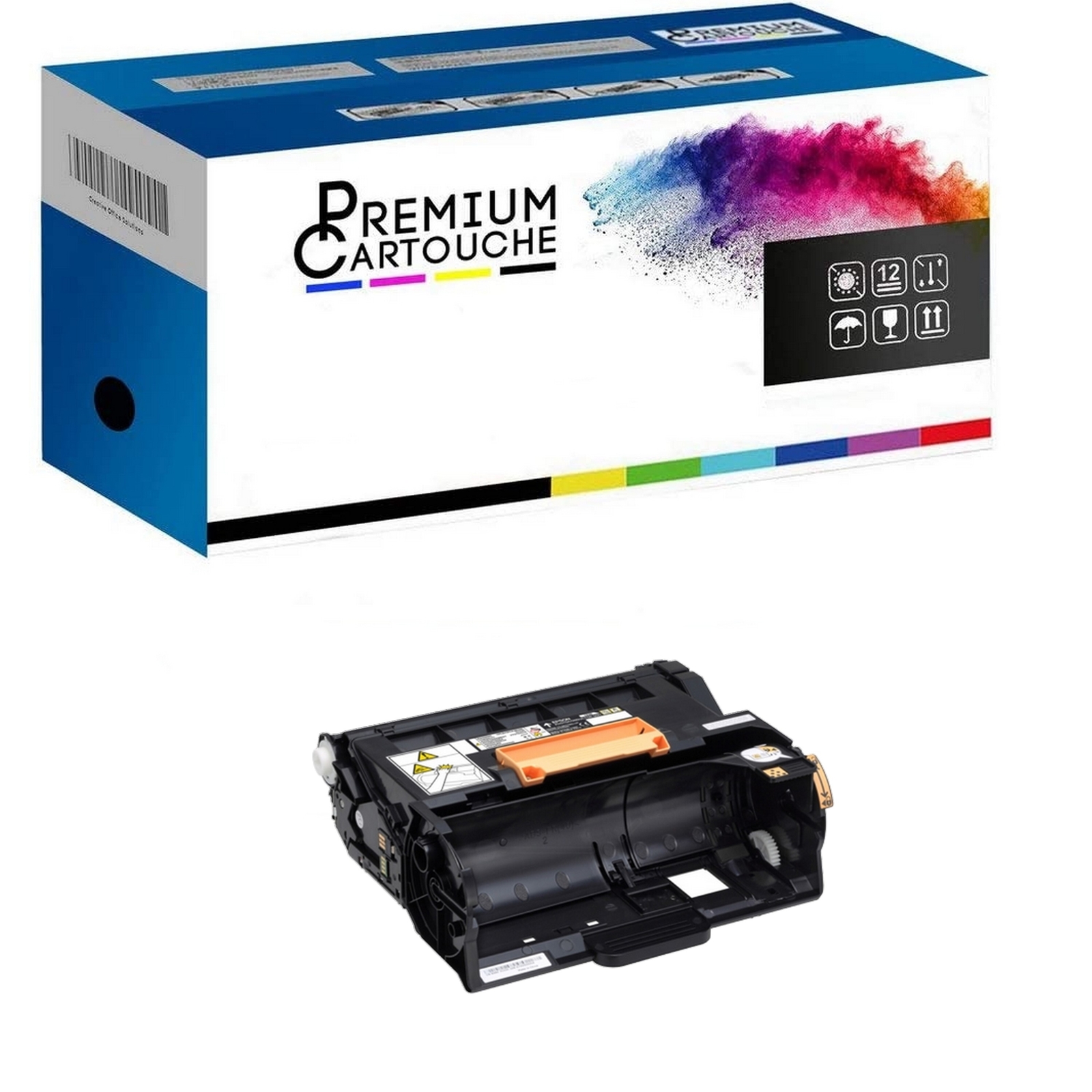 Tambour Noir Compatible Epson C13S051230 pour Imprimante WorkForce AL