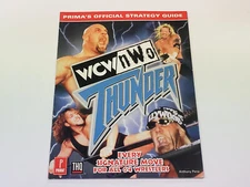 WCW NWO Thunder Prima Strategy Guide Book