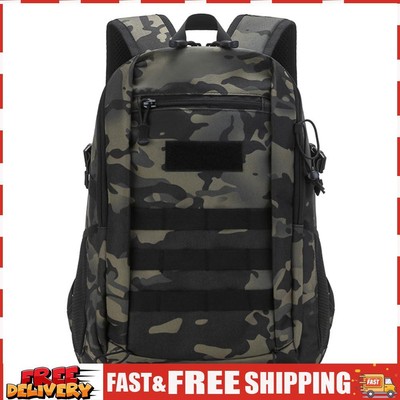 Camping Backpack Large Capacity School Backpack with Zipper for Exercise Fitness