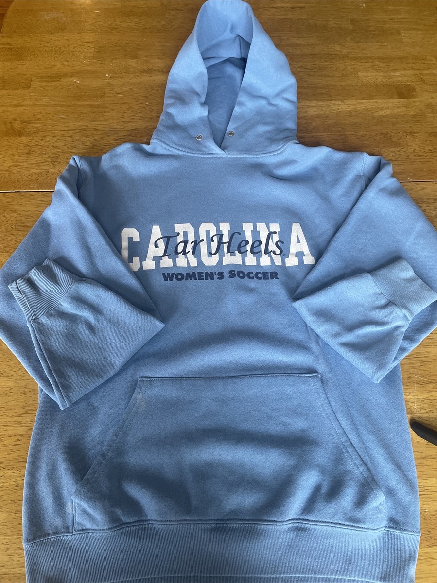 Vintage North Carolina Women's Soccer Hoodie Size Medium UNC Blue | eBay