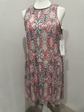 Calvin Klein Multi Color Summer Women dress size 6