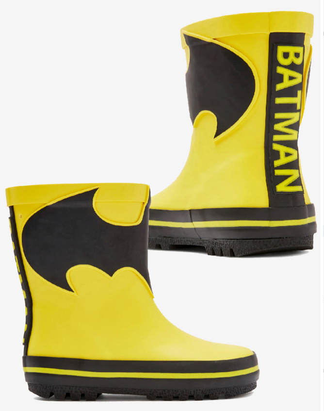 NEXT NEW BOYS YELLOW BATMAN WELLIES | eBay