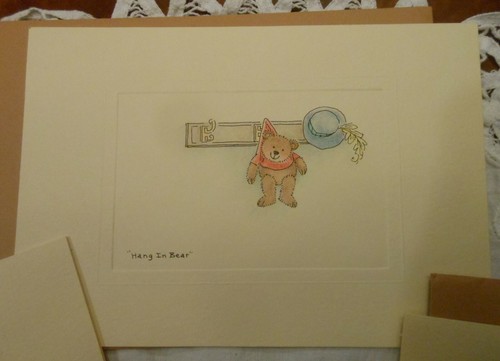 Vintage Teddy Bears Ambassador Hallmark Friendship Birthday Greeting Cards New - Picture 4 of 8
