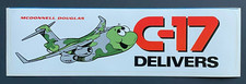 McDonnell Douglas C-17 Delivers Bumper Sticker
