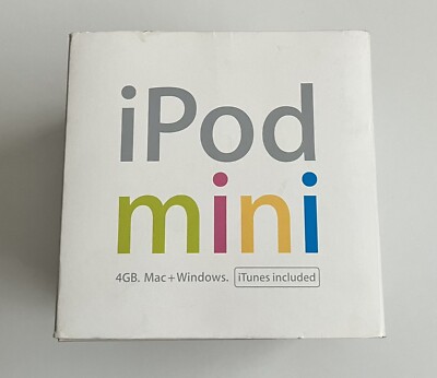 New Old Stock Apple iPod mini - Vintage Modell 2004 - super seltenes Sammlerstück