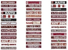 SUBBUTEO 42 ADESIVI SALERNITANA TIFOSI e SUPPORTERS per GRADINATA e TRIBUNA