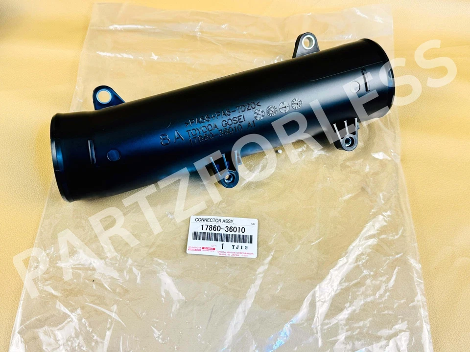 17860-36010 TOYOTA LEXUS NX200t NX300 RX350 RX450H CONECTOR 2.0, AIRE DE ADMISIÓN OEM Foto 4 de 4