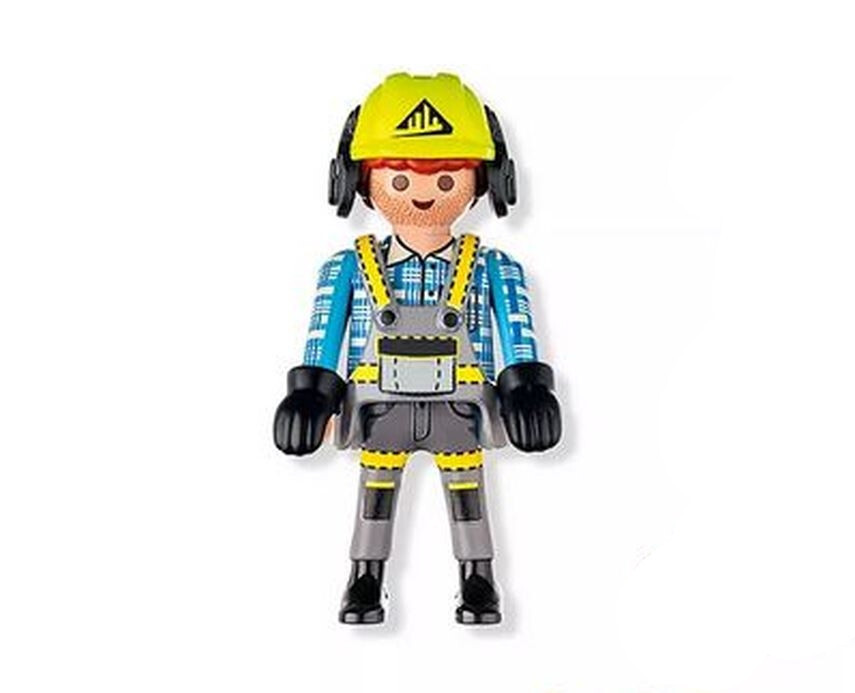 Playmobil Action Heroes Set 71752 Construction Worker with