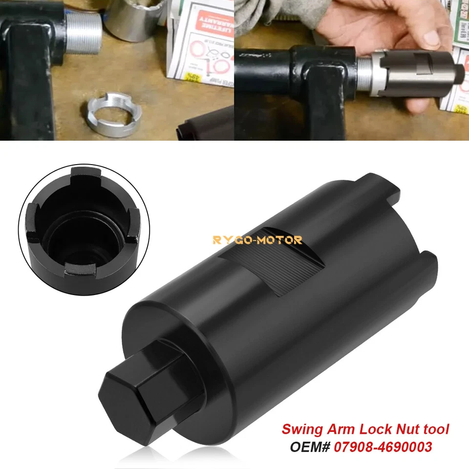 Инструмент для замка поворотного рычага гайки 07908-4690003 для Honda Foreman Rubicon Rancher FourTrax - Изображение 3 из 4
