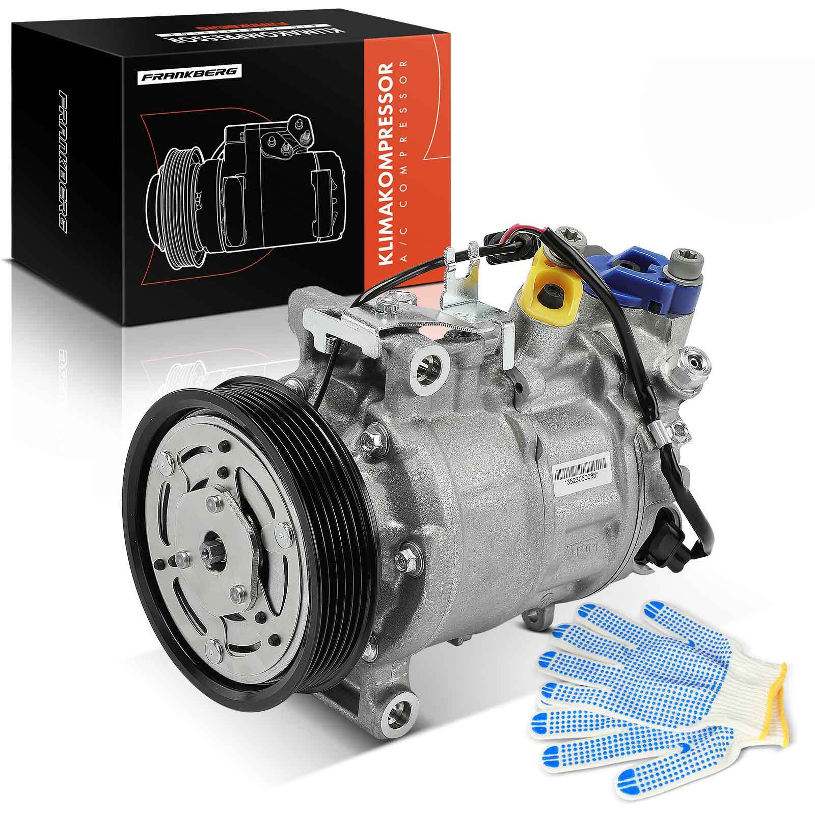 FRANKBERG Air Conditioning Compressor for Audi A4 15-18 A6 A7 10-18 A5 16-23 Q7