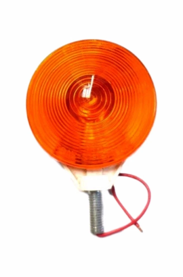 Signal Stat Doppelseitige Montage Lampe 9041 Rot Orange SAE-STPI-80 Lkw Anhänger - Bild 2 von 3