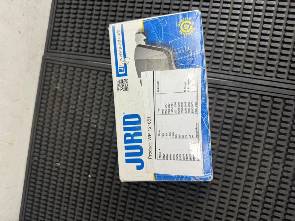 СОВЕРШЕННО НОВЫЙ! 1995-2008 BMW 740/750/M3/M5/X5/Z4/Z8 - JURID ЗАДНИЙ ТОРМОЗНОЙ КОЛОДКИ КОМПЛЕКТ - НОВЫЙ! - Изображение 4 из 4