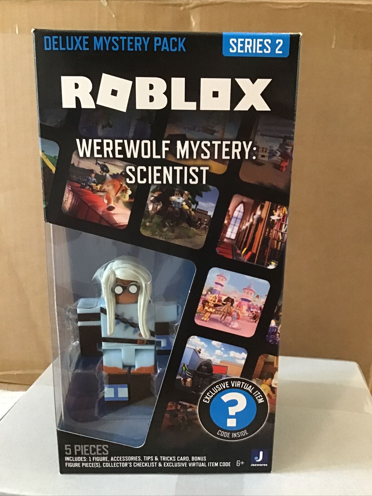 ROBLOX CELEBRITY SERIES 9 WEREWOLF MYSTERY: INVENTOR WEREWOLF HEAD