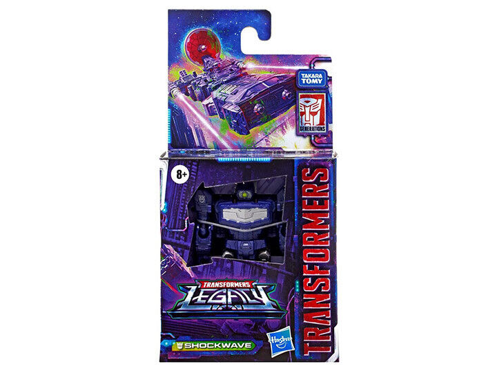 Transformers Legacy Shockwave Core Class figure NEW, 2022 Hasbro