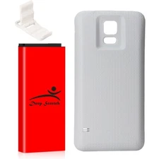 Large Power 9000mAh Extended Battery Cover for Samsung Galaxy S5 G900A CellPhone