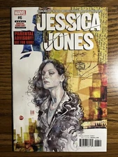 JESSICA JONES 6 NM/NM+ GORGEOUS DAVID MACK COVER MARVEL COMICS 2017