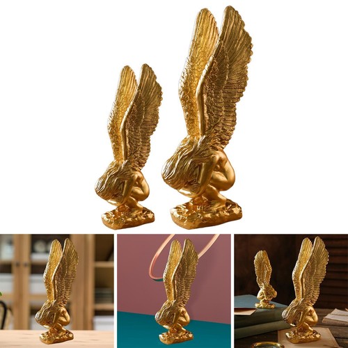 Statuette 'Le Penseur' Lisant Un Livre - Décoration Résine Blanche - 12x8x6 Cm